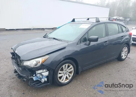 2016 Subaru Impreza 2.0I Premium z USA, uszkodzony, nr VIN JF1GPAB67G8265968